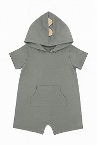 Romper Infantil Menino Carters Verde Gorro Dino