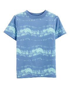 Camiseta Infantil Menino Carters Azul Tie Dye