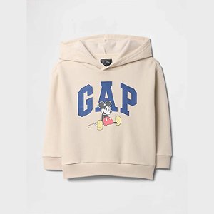 Moletom Gap Infantil Bege Mickey