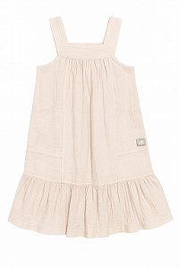 Vestido Infantil Menina Calvin Klein Rosa