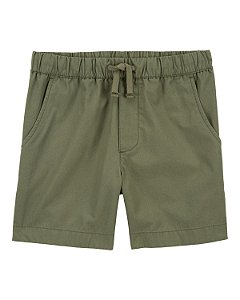 Bermuda Infantil Menino Carters Verde Cordão
