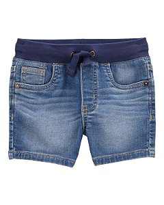 Bermuda Infantil Menino Oshkosh Jeans Cós Azul