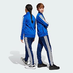Conjunto Infantil Adidas Tiberio Azul Com Calça Azul Marinho – Original Importado