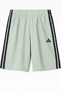 Bermuda Infantil Menino Adidas Verde Poliéster