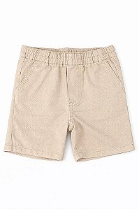 BERMUDA INFANTIL MENINO NÁUTICA BEGE JEANS