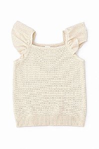 REGATA INFANTIL MENINA CARTERS BEGE FIO