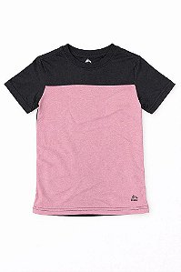 CAMISETA INFANTIL MENINO RBX PRETA E ROSA