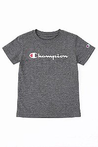 CAMISETA INFANTIL MENINO CHAMPION CHUMBO LOGO BRANCA