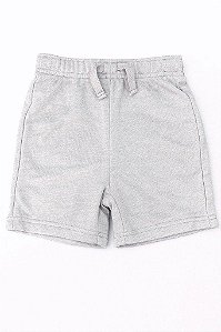 BERMUDA INFANTIL MENINO PEKKLE CINZA ALGODÃO