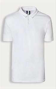 CAMISETA INFANTIL MENINO RESERVA GOLA POLO BRANCA