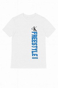 CAMISETA INFANTIL MENINO CALVIN KLEIN BRANCA FREESTYLE