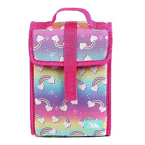 LANCHEIRA TÉRMICA INFANTIL MENINA ARCTIC ZONE ROSA ARCO-ÍRIS