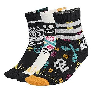 MEIA INFANTIL ADIDAS HALLOWEEN - 3 PARES