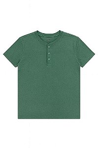 CAMISETA INFANTIL LEE MANGA CURTA VERDE