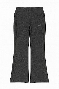 CALÇA LEGGING INFANTIL MENINA ADIDAS PRETA FLARE