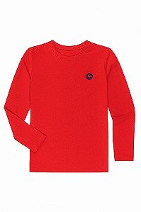 CAMISETA MANGA LONGA PRAIA MAROOT'S - PROTEÇÃO SOLAR - VERMELHA