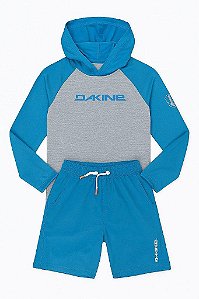 CONJUNTO 2 PEÇAS PRAIA - MENINO DAKINE - CAMISETA E BERMUDA