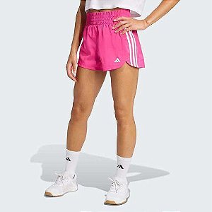 SHORTS INFANTIL MENINA ADIDAS ROSA DRY FIT ESPORTIVO