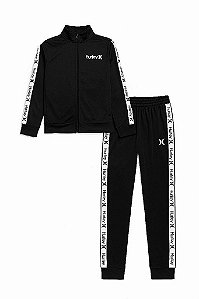 CONJUNTO INFANTIL 2 PEÇAS MENINO HURLEY TIBERIO PRETO ORIGINAL IMPORTADO
