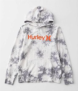 MOLETOM HURLEY TIE DYE UNISSEX COM GORRO IMPORTADO