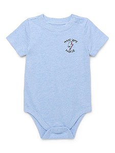 BODY INFANTIL MENINO GARANIMALS AZUL CLARO RAIO IMPORTADO