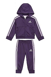 CONJUNTO INFANTIL ADIDAS TIBERIO ROXO E LILÁS ORIGINAL IMPORTADO