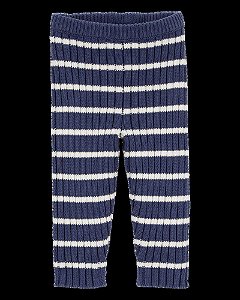 CALÇA BABY B?GOSH LÃ AZUL MARINHO LISTRAS CARTER?S BEBÊ
