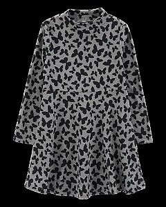 VESTIDO INFANTIL MENINA CARTER?S PRETO BORBOLETAS COM CALCINHA