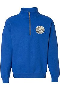 BLUSA INFANTIL LEVI?S AZUL FLEECE ORIGINAL ? MENINO