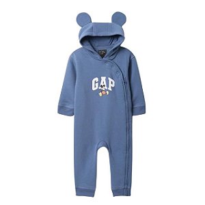 MACACÃO INFANTIL GAP AZUL MOLETOM MICKEY ? MENINO