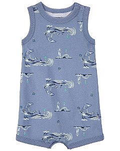 ROMPER CARTER?S REGATA AZUL FAROL ? FRESQUINHO E FOFO