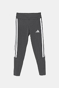 CALÇA LEGGING INFANTIL MENINA ADIDAS PRETA LISTRAS ESPORTIVA