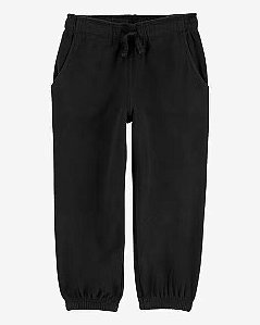 CALÇA FLEECE CARTER?S PRETA INFANTIL ? CONFORTO PARA MENINOS