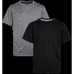 KIT INFANTIL RBX 2 CAMISETAS PRETAS ? CONFORTO E ESTILO