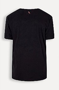 CAMISETA INFANTIL RESERVA PRETA ALL BLACK ? MENINO DETALHE RASGADA