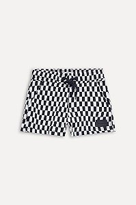 SHORTS INFANTIL RESERVA MINI XADREZ MOLETOM CONFORTO E ESTILO
