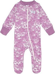 MACACÃO INFANTIL UNDER ARMOUR LILÁS TIE DYE ALGODÃO MENINA