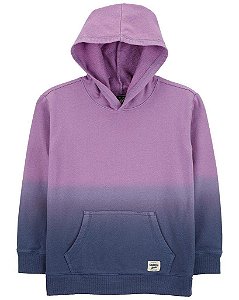 ROUPA INFANTIL CARTERS OSHKOSH BLUSA MOLETOM LILÁS TIE DYE
