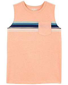 REGATA CARTERS LARANJA COM BOLSO LEVE E ESTILOSA