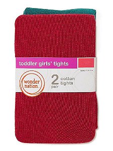 MEIA CALÇA WONDER NATION PINK E VERDE