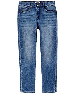 CALÇA JEANS INFANTIL OSHKOSH MENINA MODELO GIRLFRIEND AZUL