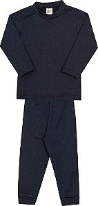 CONJUNTO TÉRMICO DADOMILE PRETO COM GOLA