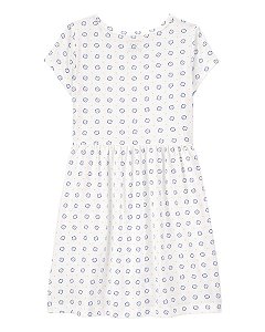 VESTIDO MENINA CARTERS BRANCO FLOR