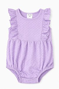 ROMPER MENINA OKIE DOKIE LILÁS POÁ
