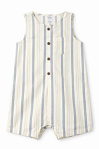 ROMPER MENINO CARTERS REGATA LISTRAS BOTÕES