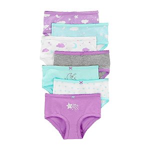 CALCINHA CARTERS ESTRELAS 7 PÇS