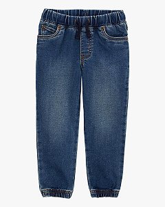 CALÇA JEANS CARTERS CORDÃO AZUL COM BARRADO