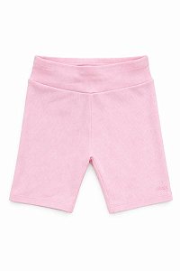 BERMUDA MENINA DKNY ROSA CANELADA