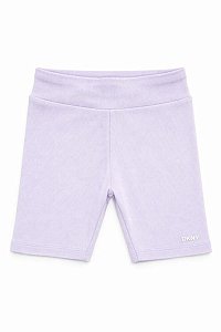 BERMUDA MENINA DKNY LILÁS CANELADA