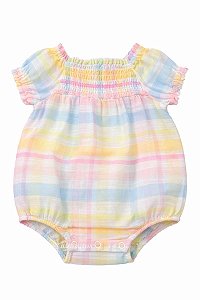 ROMPER MENINA OKIE DOKIE LISTRAS COLORIDAS